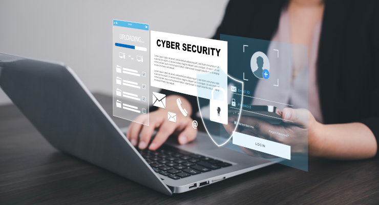 Abstract image representing cybersecurity investigation
